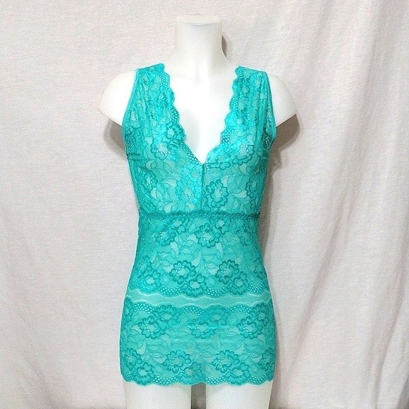 Women's Sexy Lace Strappy Back Lingerie Sleepwear Medium - Picture 2 of 7